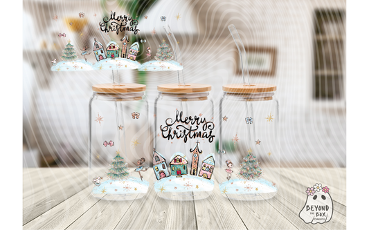 Sugar Plum Fairy Christmas 16oz UVDTF Wrap