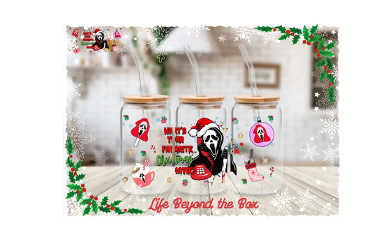 Killer Christmas 16oz UVDTF wrap