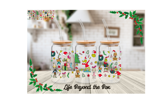 Classic Christmas 16oz UVDTF Wrap