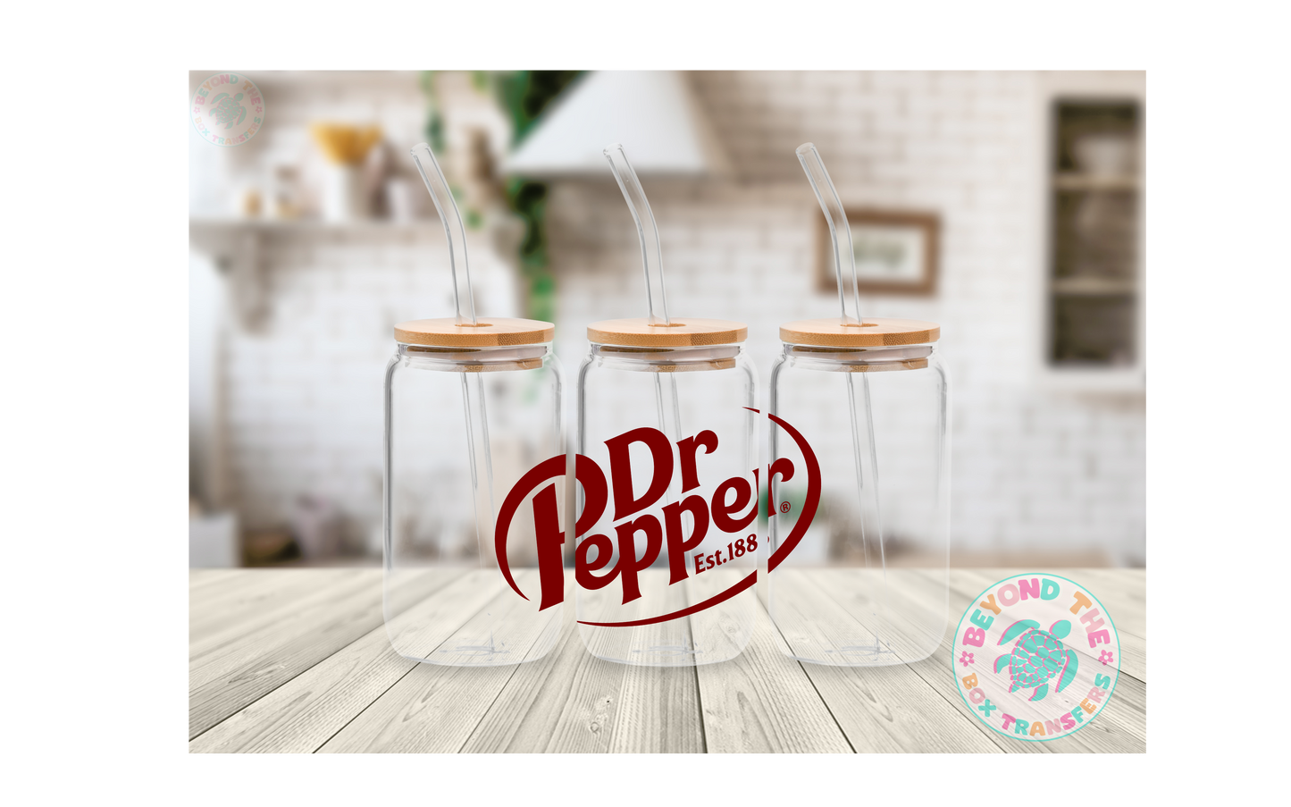 Dr. P 16oz UVDTF Decal