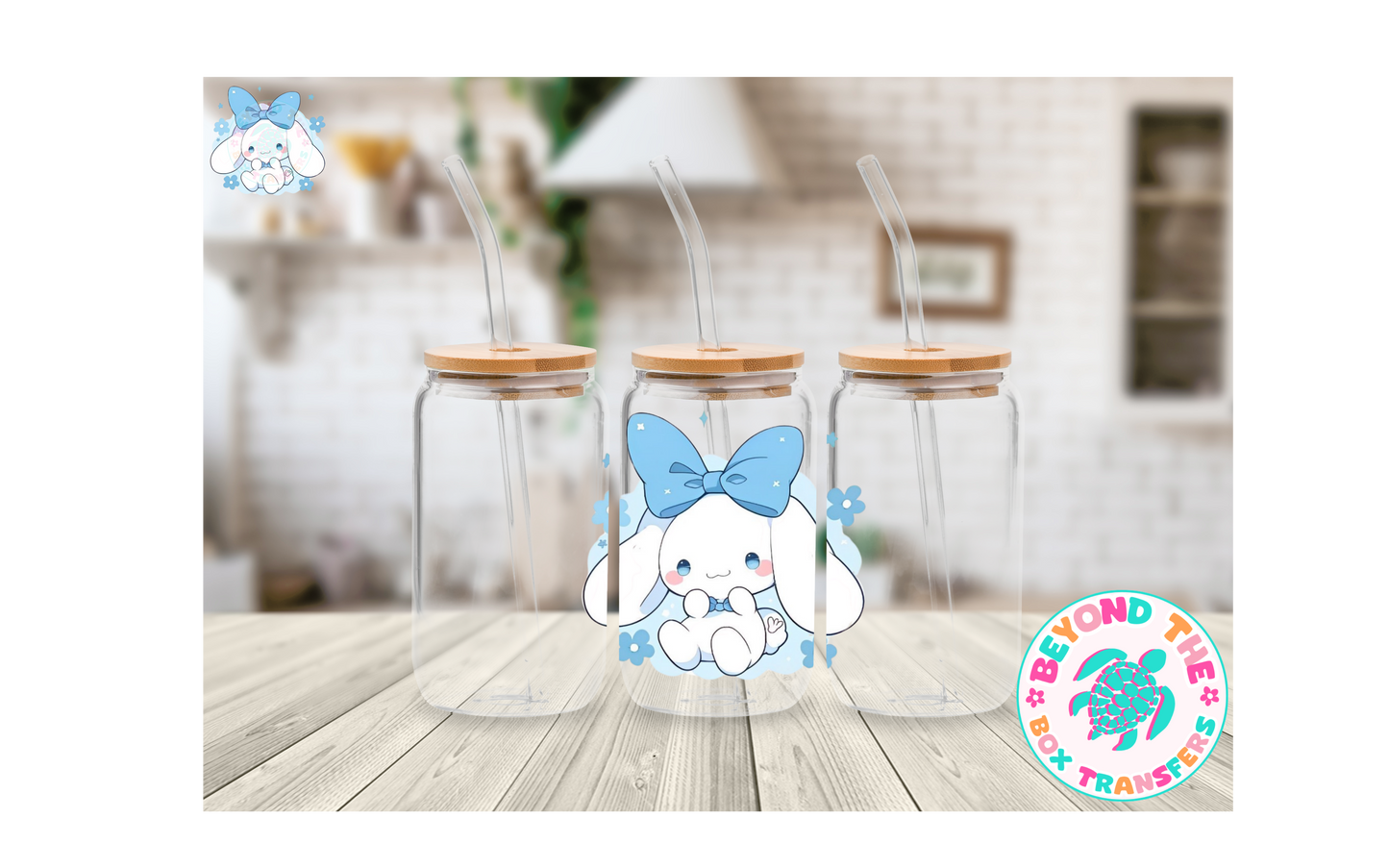 Cinnamoroll Anime 16oz UVDTF decal