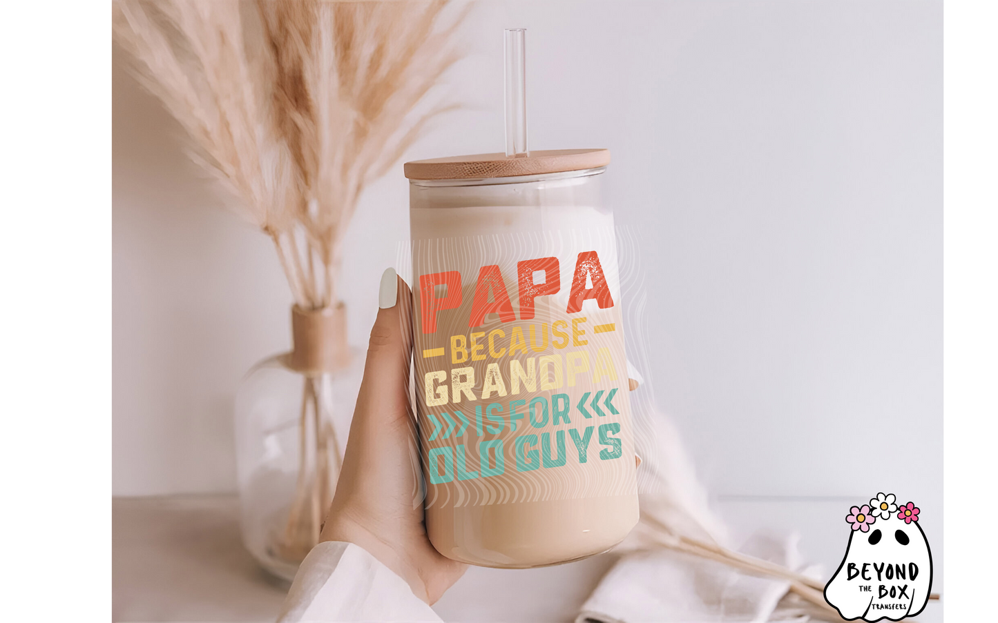 PAPA UVDTF Decal