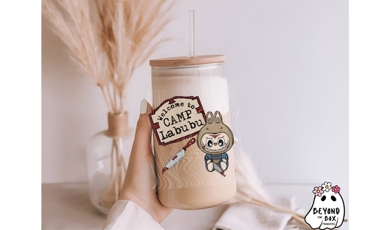 Camp Bubu Labubu  UVDTF Decal