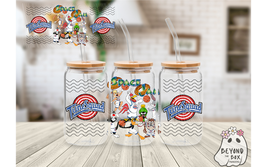 Space Basketball 16oz UVDTF wrap