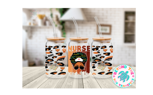 Nurse wrap 16oz UV DTF Wrap