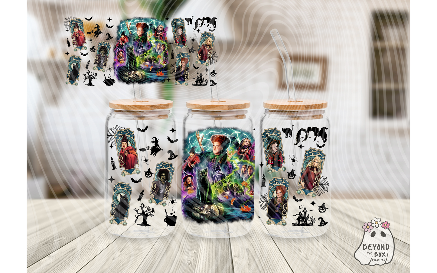 Sanderson Sisters 16oz UVDTF wrap