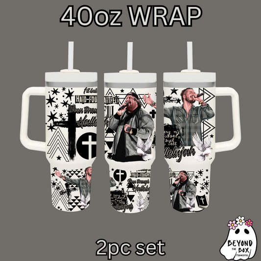 Jelly Hallelujah 40oz UVDTF 2pc wrap